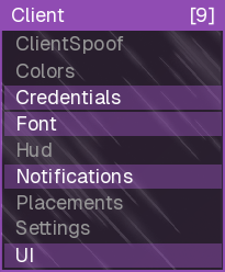 Client Panel